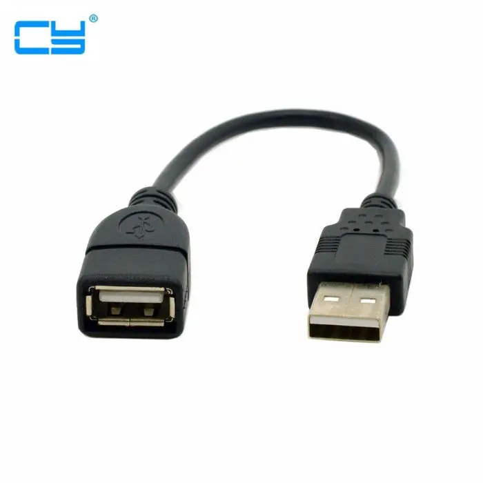 

30cm USB 2.0 A Male to A Female Extension Extender Cable for Computer & Laptop 0.3m 1ft short cable