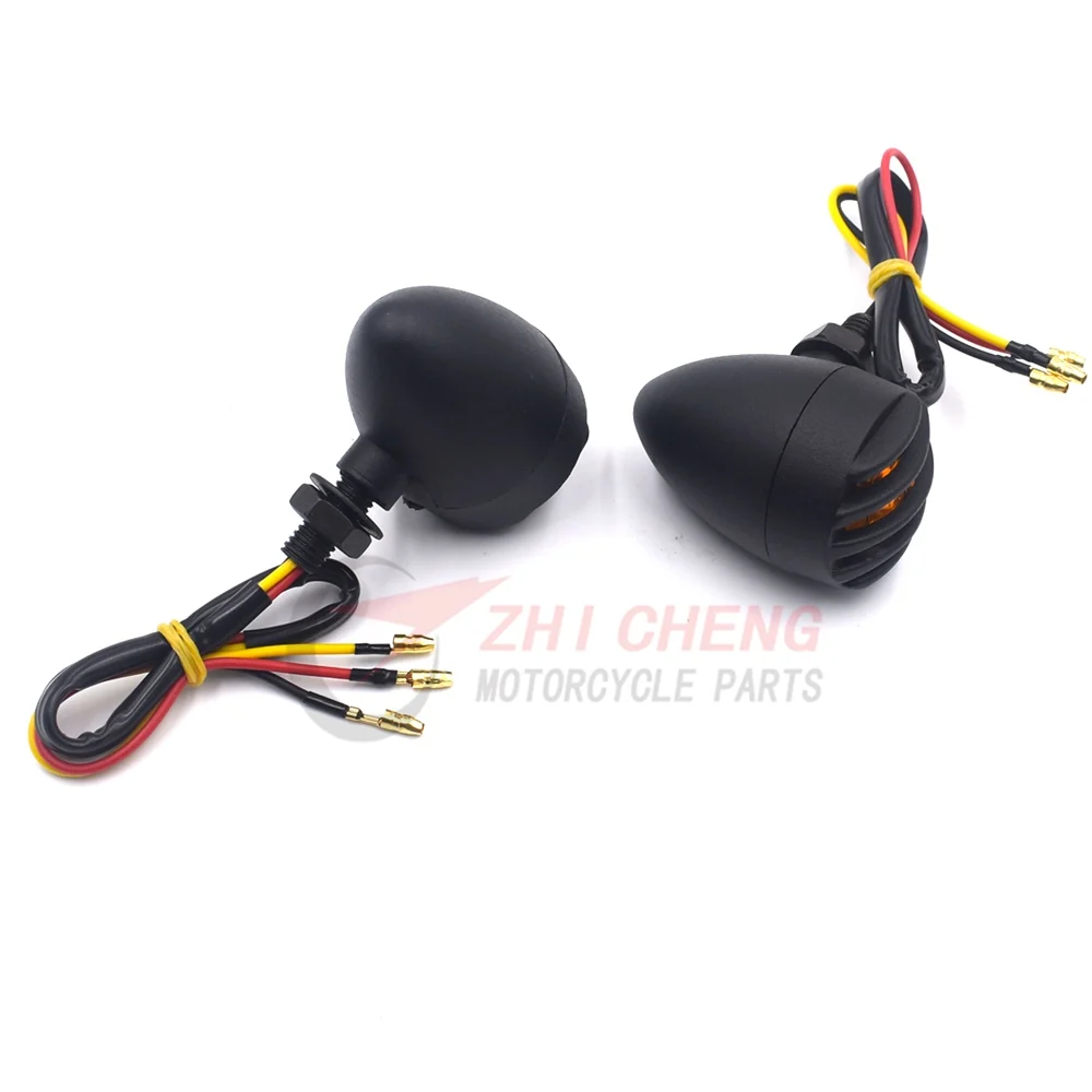 Мотоцикл указатель поворота светодиодные мигалки мигающие для Harley Honda Yamaha Kawasaki