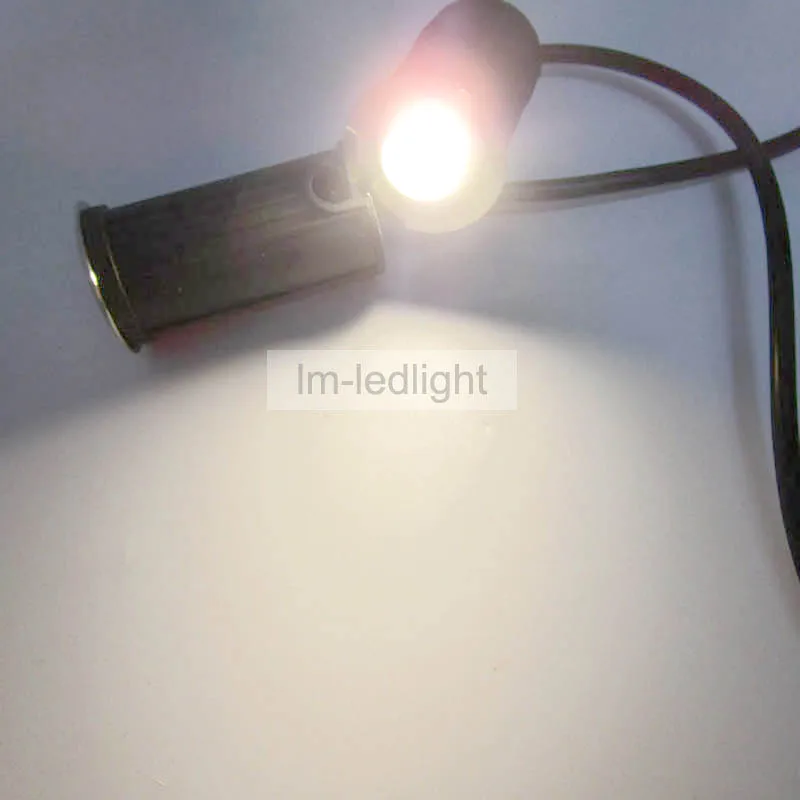 12V led шаг свет открытый dia42mm Bridgelux 45mil LED подземный белый синий розовый Пол точечное
