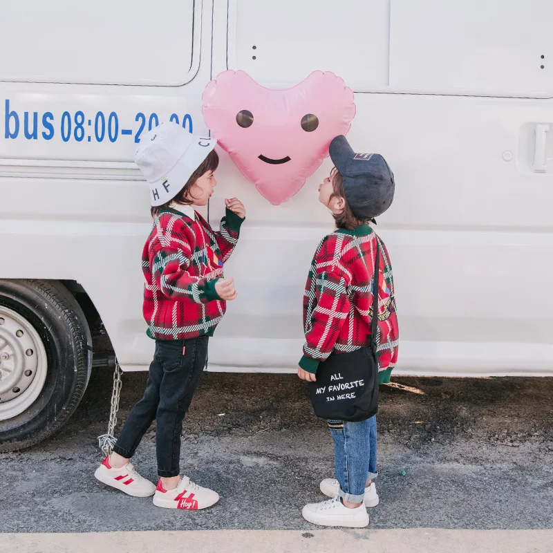 2019 свитера для мальчиков весенний свитер Кардиган детские тонкие Круглый