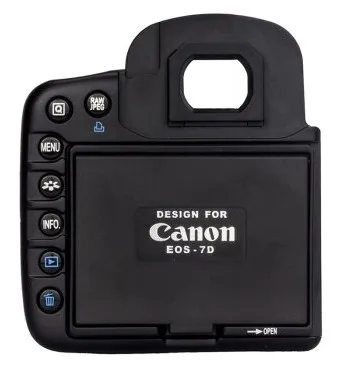 Защитная крышка для ЖК экрана и солнцезащитный козырек камеры Canon EOS 7D