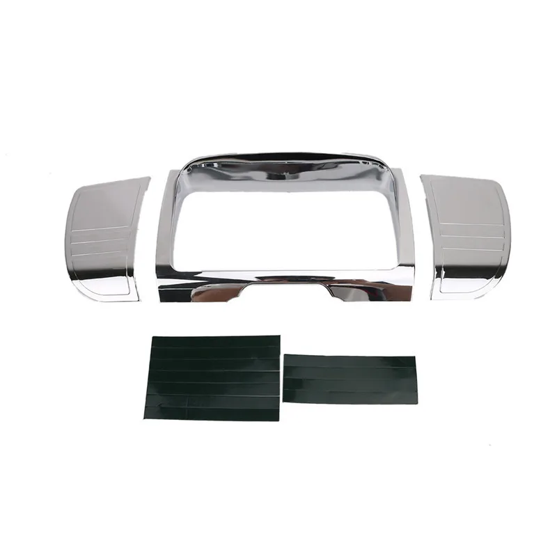 

Motorcycle Chrome Deluxe Tri Line Stereo Trim Cover For Harley Touring Electra Glide FLHX CVO Special FLHXS 2014 2015 2016 2017
