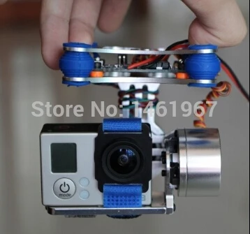 

Gopro 3 CNC Metal Brushless gimbal Camera Mount Kit for DJI Phantom Quadcopter FPV