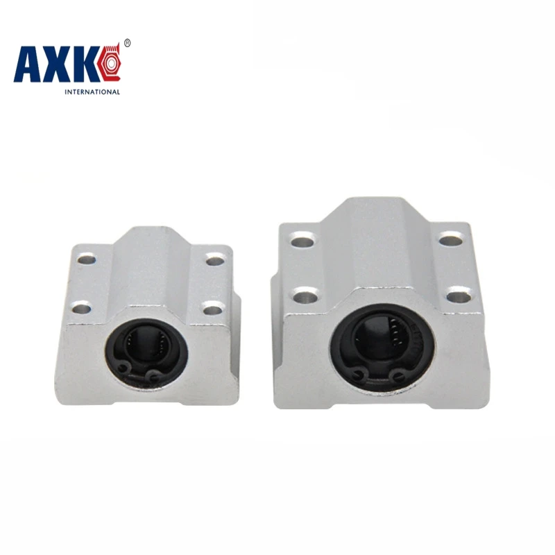 AXK SC8UU SC10UU SC12UU SC16UU блок скольжения подшипника стали линейного движения шариковых подшипников слайд вал втулки маршрутизатор 3d принтер