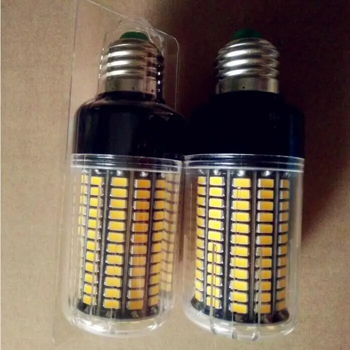 Новая светодиодная лампа SMD5736 более яркая 5730 E27 Smart IC 3 5 Вт 7 9 12 15 Светодиодная