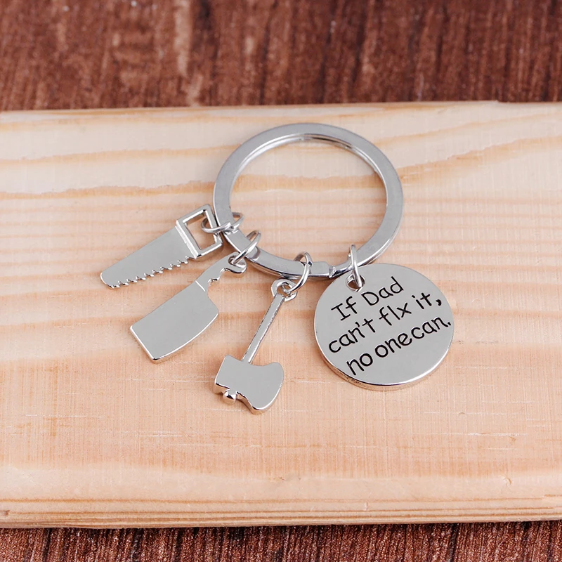 Дисковые Пилы брелок ax кольцо для ключей из сплава в том случае если папа не может