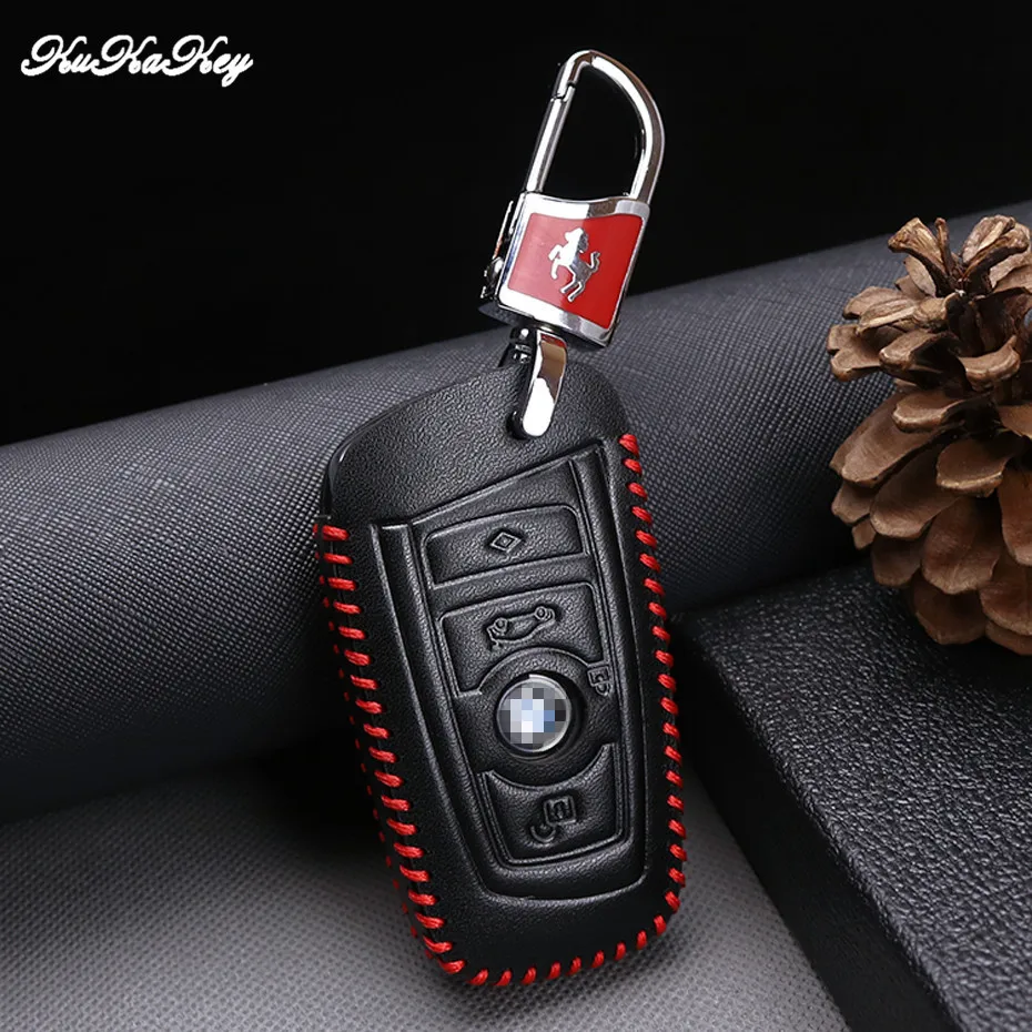 Для BMW аксессуары для ключей кожаный чехол брелок F05 F10 F20 F30 M1 M2 M3 M4 M5 M6 Z4 E53 E60 2