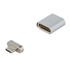 Магнитный адаптер для Macbook Pro MateBook, 20 PIN Type-C, быстрая зарядка, порт TYPE-C, магнитный, для ноутбука, кабель для передачи данных, адаптер