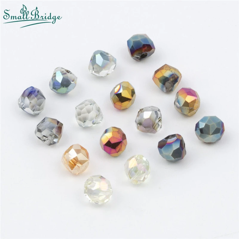 

Crystal Glass Mix Beads for Jewelry Making Bracelet Accessories Bead of Various Shape Spacer Charm Beads Wholesale X4
