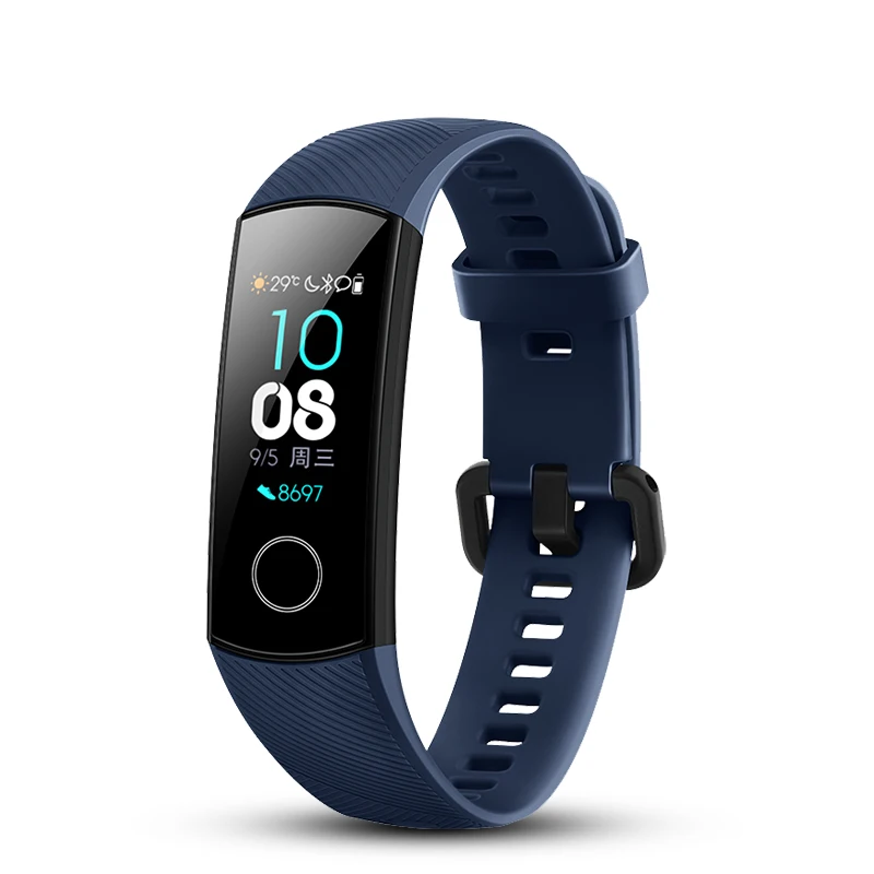 Силиконовый ремешок на запястье для Honor Band 5 4 смарт-аксессуары умный Браслет |