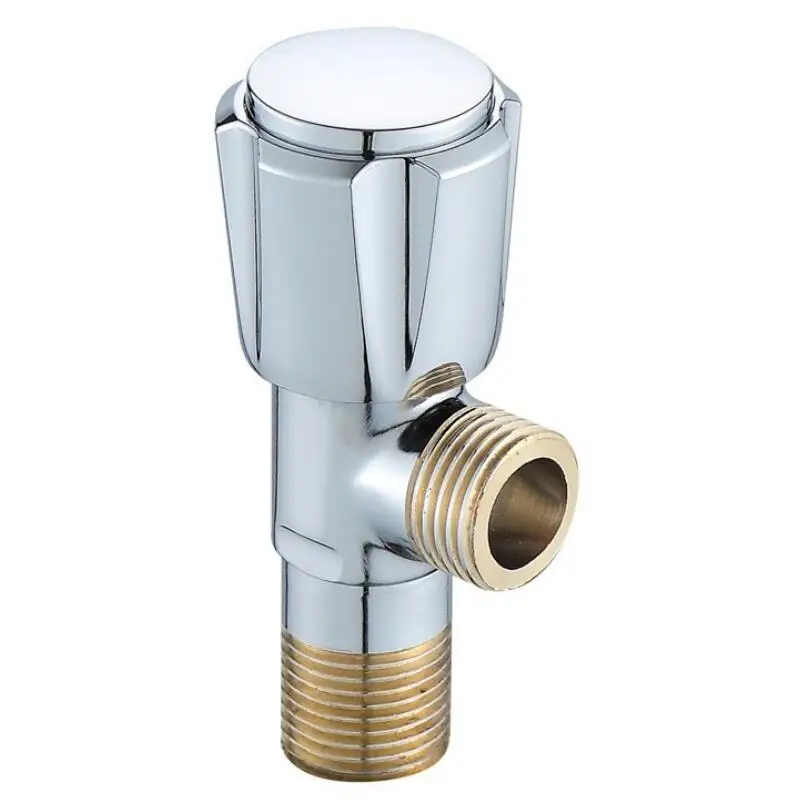 G1/2 Brass Thickened Angle Valve Toilet Faucet Water Heater Hot And Cold Water Triangle Valve Kitchen Bathroom accessories