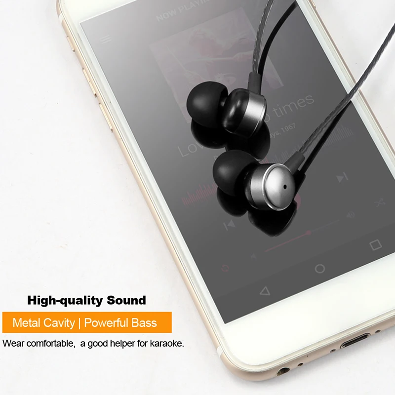 Наушники Type C с микрофоном Hi Fi наушники для Huawei P20 Xiaomi Mi6 шумоподавлением