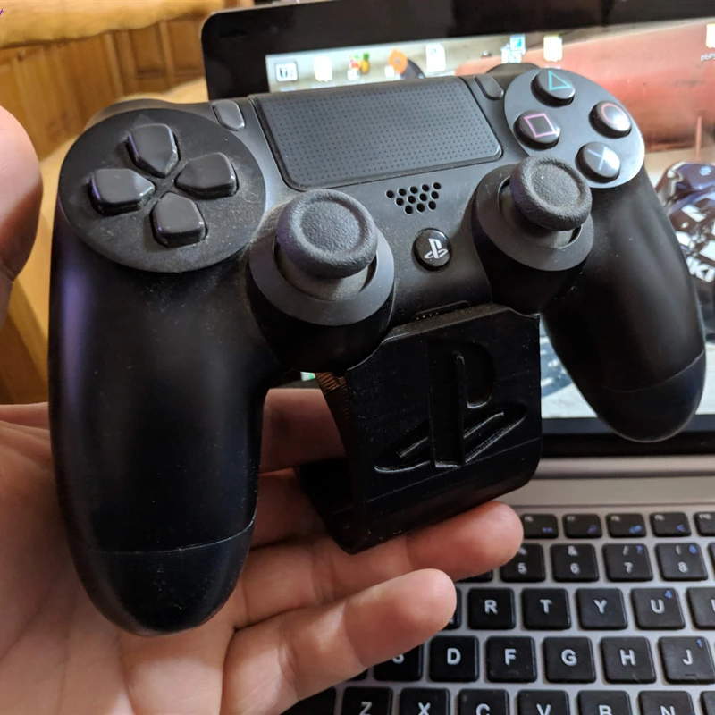 2 шт. Настольный кронштейн настенная подставка держатель Bracke PS4 Pro PS4 игровой беспроводной контроллер геймпад Ручка 3D принт блеск