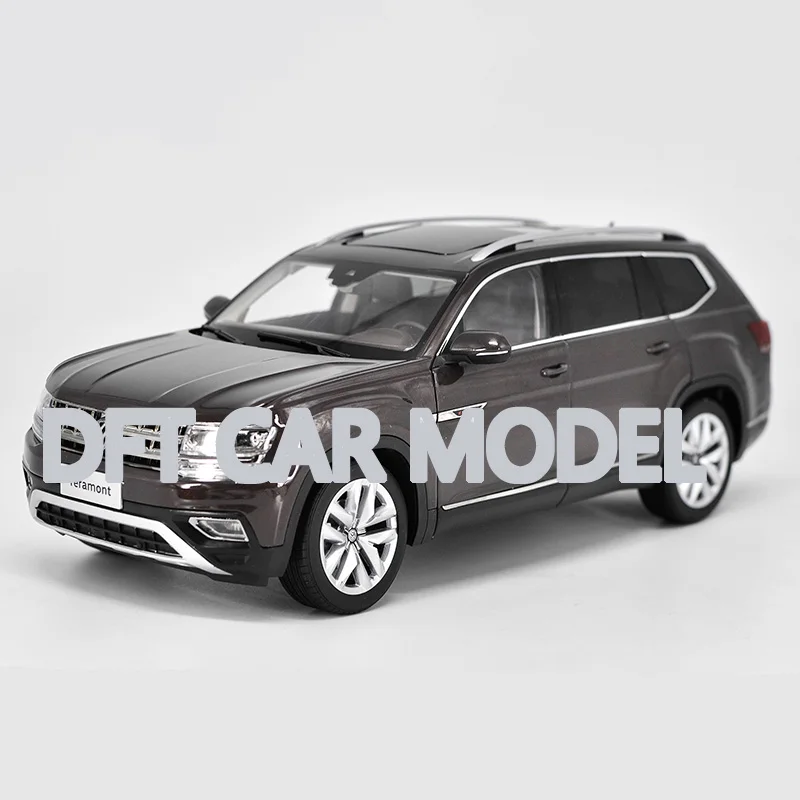 Коричневый 1:18 игрушечный автомобиль из сплава TERAMONT модель автомобиля SUV Детские Игрушечные Машинки оригинальные авторизованные Аутентичные детские игрушки - Цвет: Коричневый