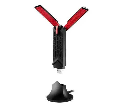 Двухдиапазонный адаптер USB Wi Fi ASUS AC68 AC1900|Беспроводные роутеры| |