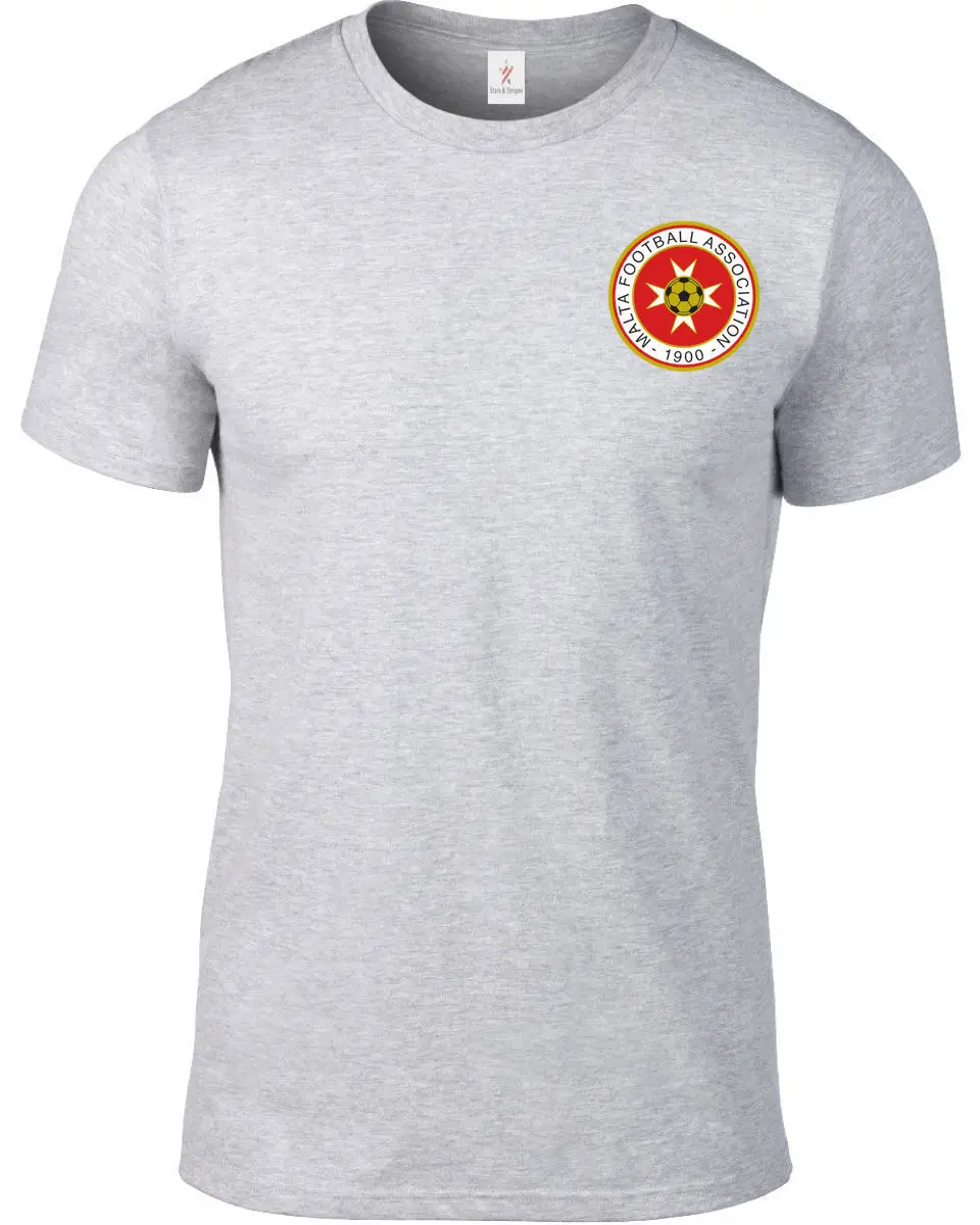 

Malta Men'S Footballer Legend Soccers 2019 T Shirt 2019 Summer Style High Quality Tops Tee Shirt for Man O-Neck Tee