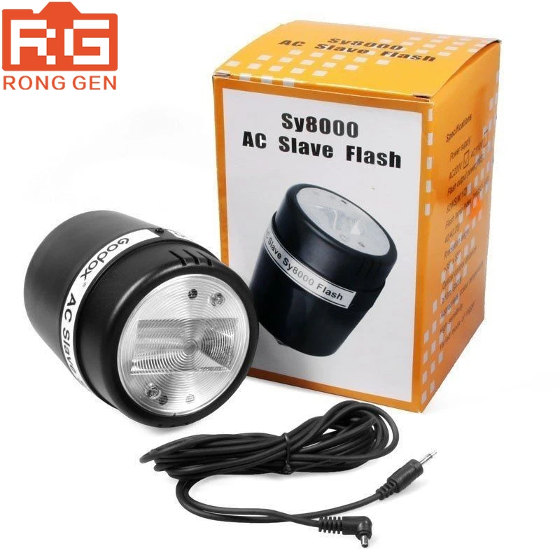 Godox Sy8000 фото студийная фотовспышка AC Slave лампа-вспышка E27 220 V