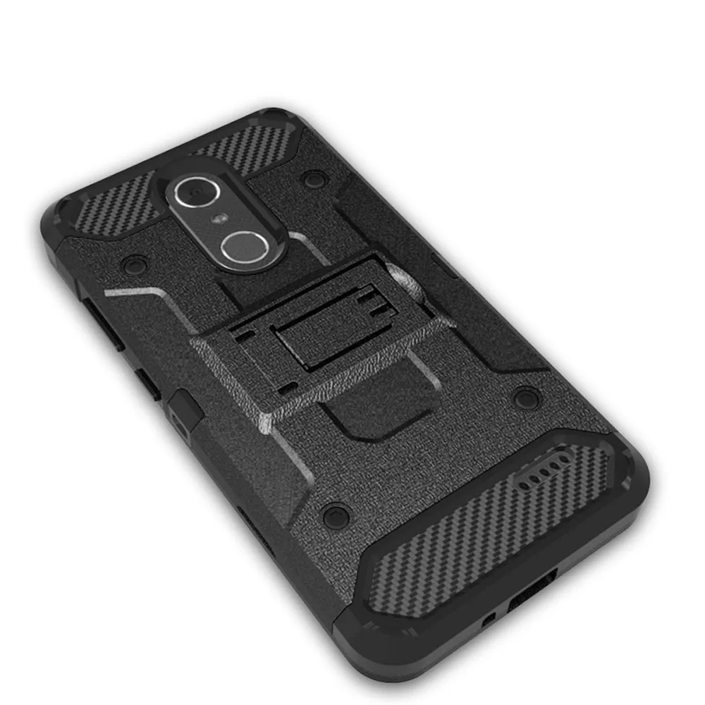 Гибридный прочный чехол для ZTE Grand X4 Heavy Duty защита от падения зажим ремня кобура Z956