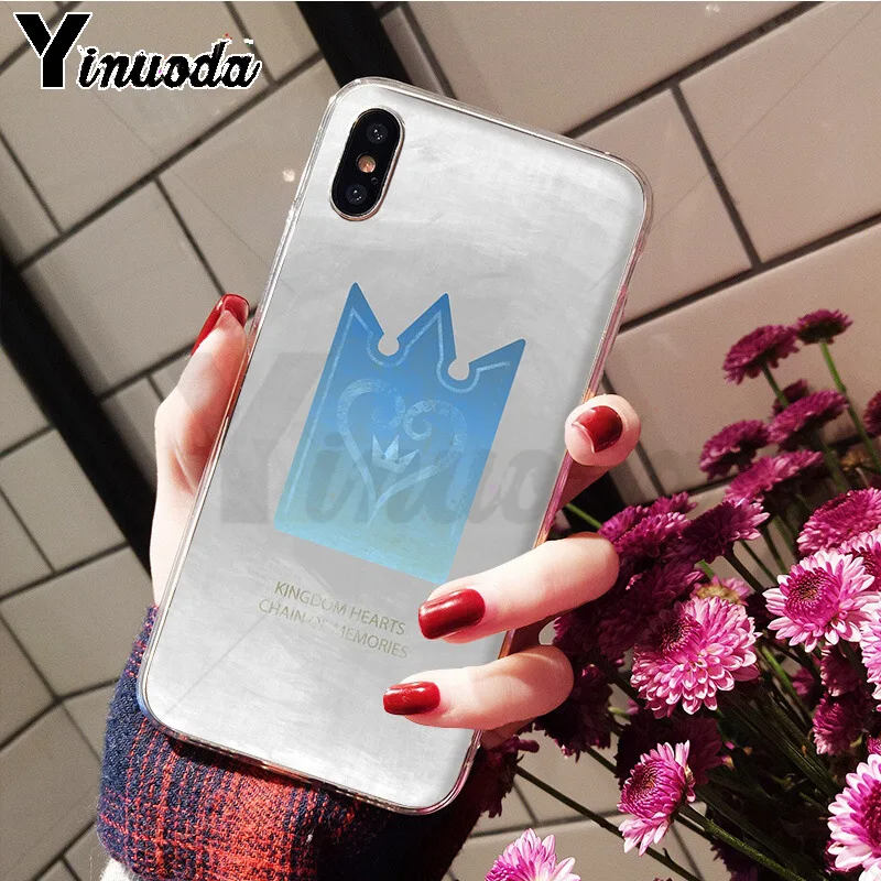 A5 Yinuoda Amine Kingdom Hearts TPU мягкий высококачественный чехол для телефона iPhone 8 7 6 6S Plus 5 5S SE XR X XS MAX Coque Shell - Цвет: A5