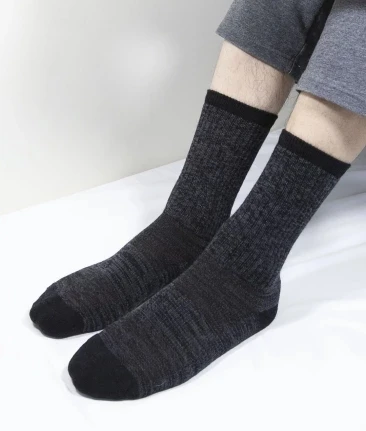 Youpin шерстяные уплотненные носки без пятки антибактериальные дышащие мужские