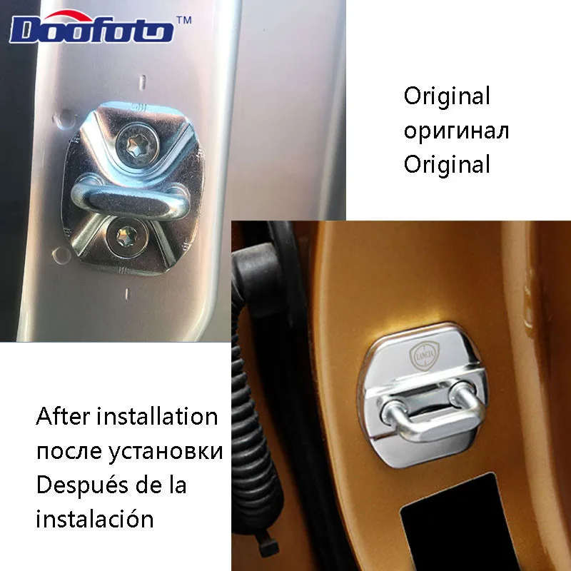 Doofoto автомобильный Стайлинг защитный чехол для Lancia Delta Integrale Ypsilon Lybra Musa Phedra тезис