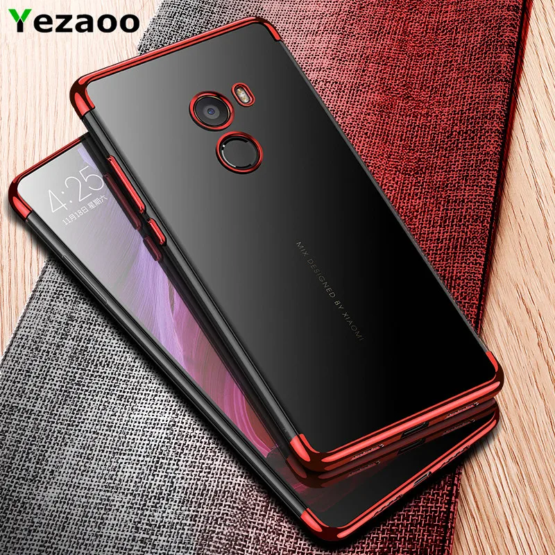 Чехол для xiaomi mi mix 2 S чехол yezaoo xiomi силиконовый мягкий прозрачный из ТПУ с