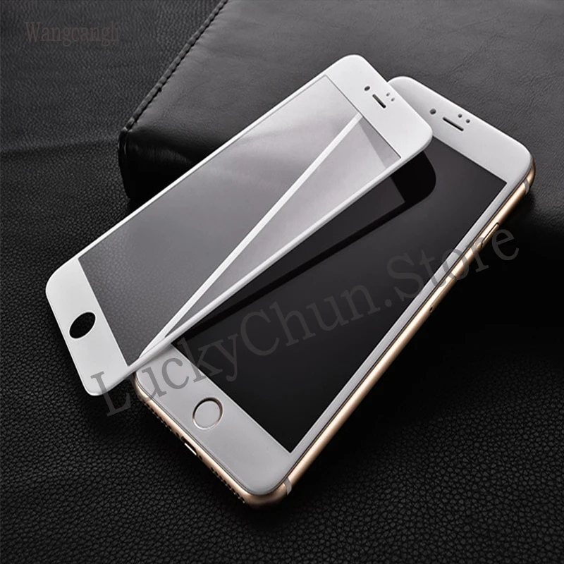 3D закаленное стекло для iPhone 6 6S Защита экрана 7 Plus стеклянная пленка 8 plus X жесткая