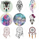TAFREE Ловец снов художественная картина 12 мм15 мм16 мм18 мм20 мм25 мм круглый фото стекло кабошон демонстрация плоская задняя сторона