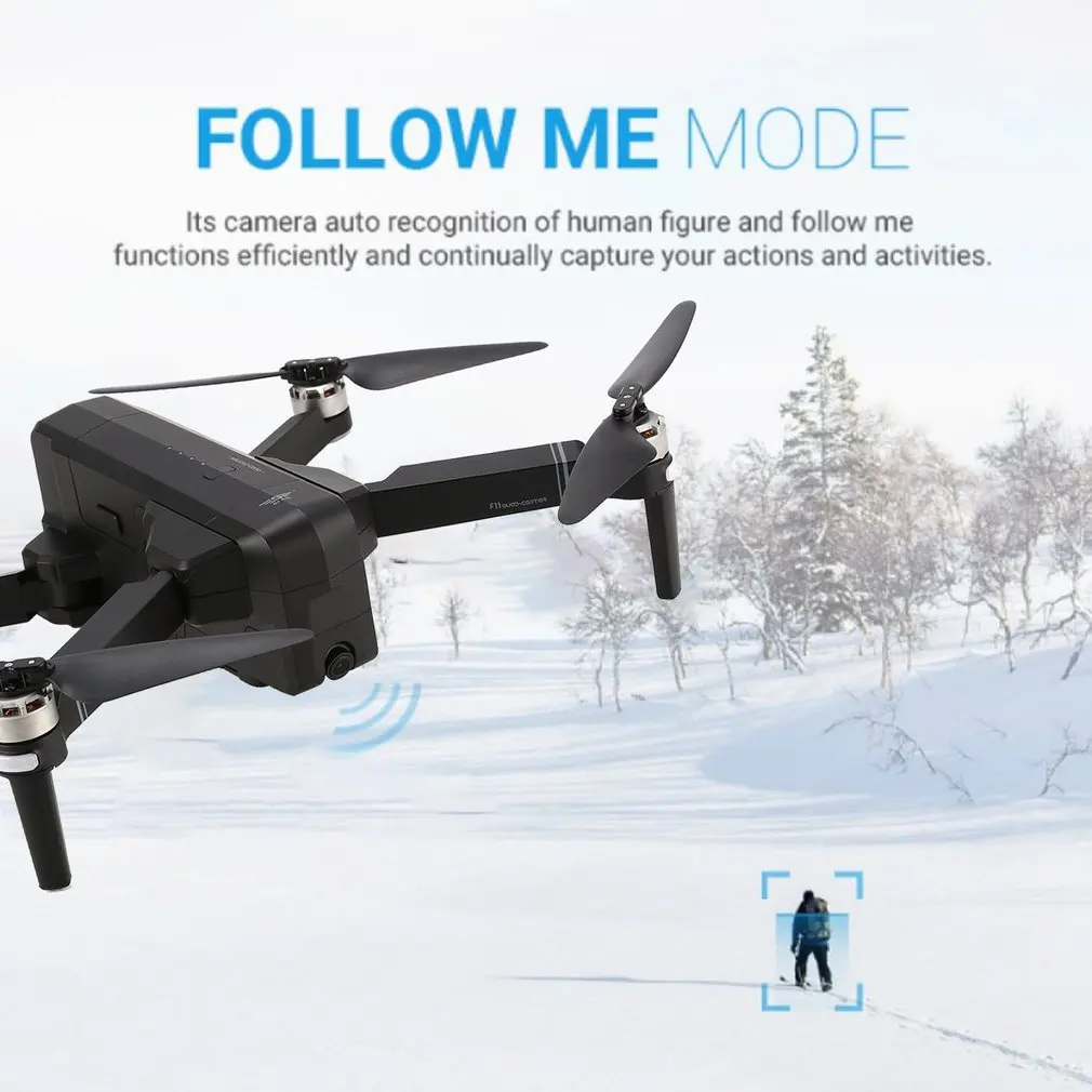 SJR/C F11 gps 5G Wi-Fi FPV с камерой 1080P 25 минут время полета бесщеточный складной рычаг селфи RC Дрон Квадрокоптер