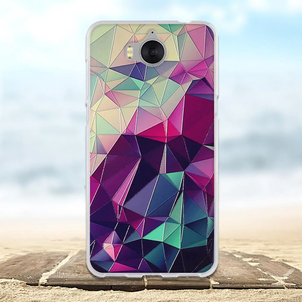 Для Huawei Y5 2017 чехол Роскошный мягкий Силиконовый ТПУ Fundas Coque для Y6 телефона 3D