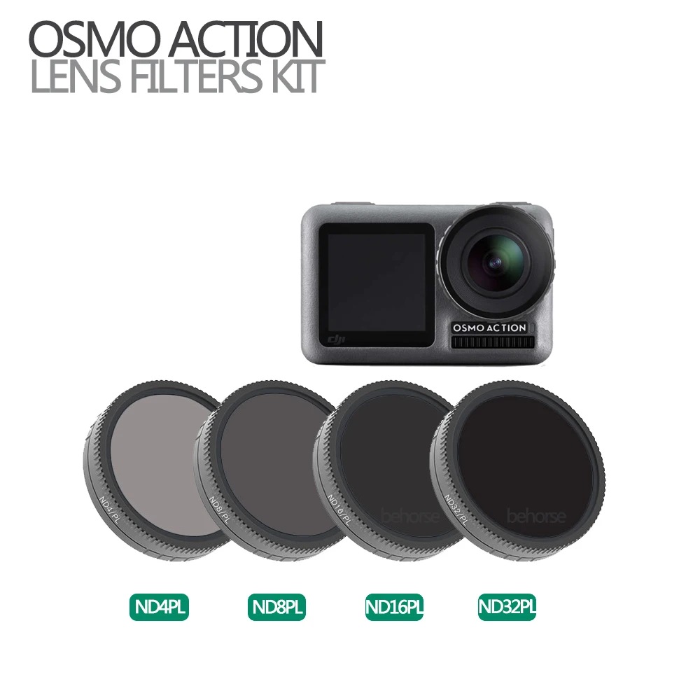 Дополнительно DJI OSMO экшн Камера Комплект фильтров для объектива CPL ND4-PL ND8-PL ND16-PL