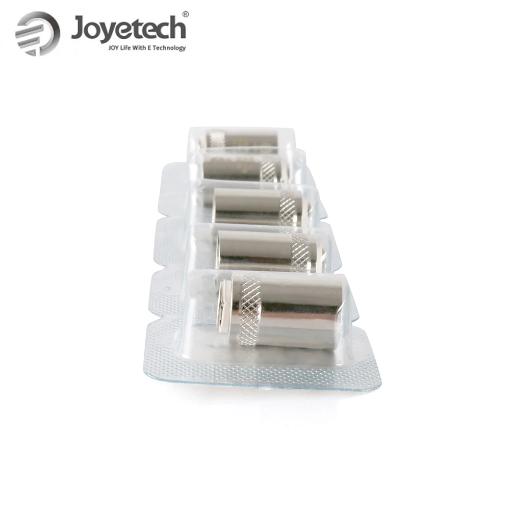

Original Joyetech BF SS316 Coil 0.5/0.6ohm Heads for eGo Aio / Cubis / Cuboid Mini e-Cigarette 5pcs/lot Electronic Cigarette