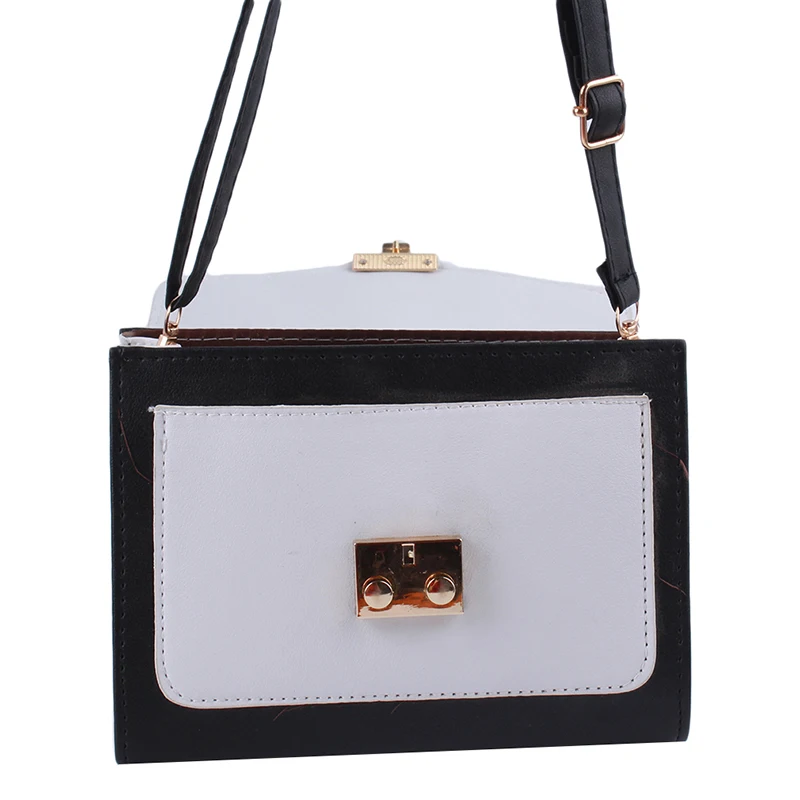 Сумка кросс боди Женская маленькая из экокожи модный мессенджер на плечо для