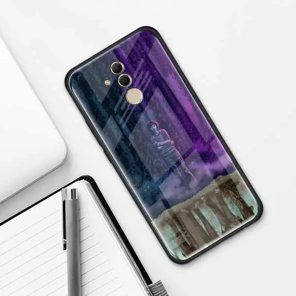 Разноцветный чехол из закаленного стекла для huawei P30 Pro P10 P20 P30 Lite mate 10 20 Pro Honor 20 Pro 8X - Цвет: 013