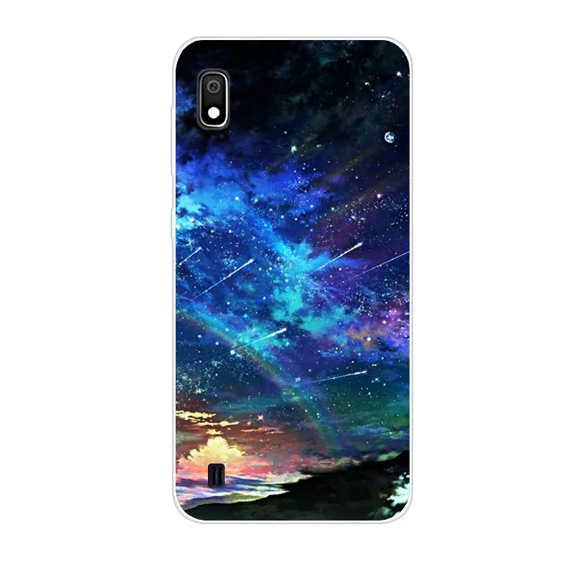 Мультяшный чехол для Samsung A10 Мягкая силиконовая задняя крышка телефона Galaxy GalaxyA10 A