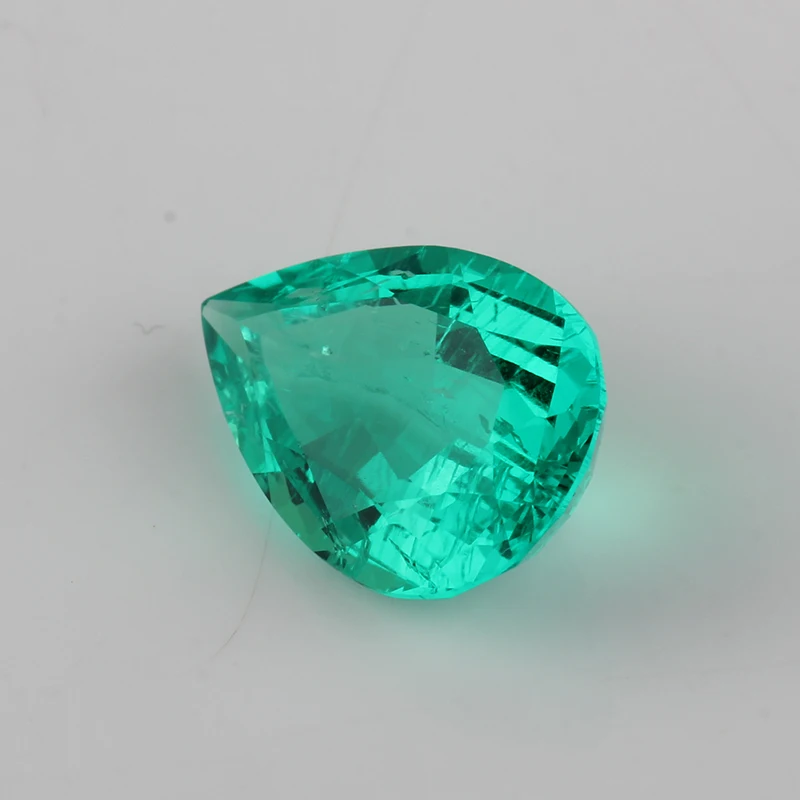 3x5 мм 0.15ct Малый размер груша в форме блестящего выреза гидротермальный