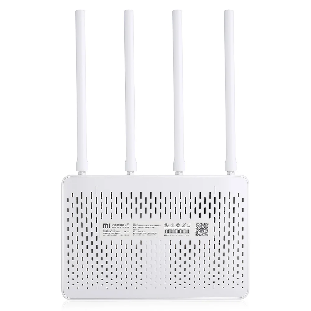 Xiaomi Mi WiFi роутер 3G 1167 Мбит/с 2 4 ГГц 5 двухдиапазонный 128 МБ ROM Wi-Fi 802.11ac Четыре мощные