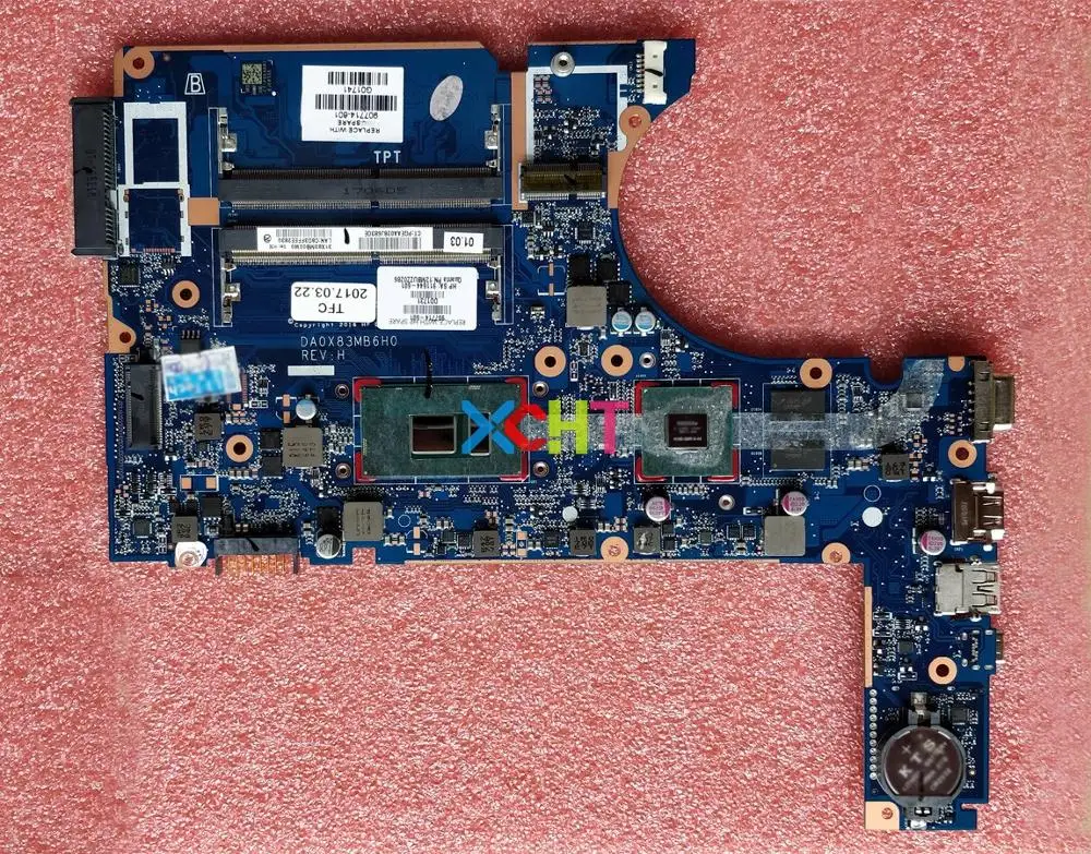 Для HP ProBook 450 470 G4 Series 907714 601 001 i5 7200U DA0X83MB6H0 N16S GMR S A2/2GB протестированная Материнская