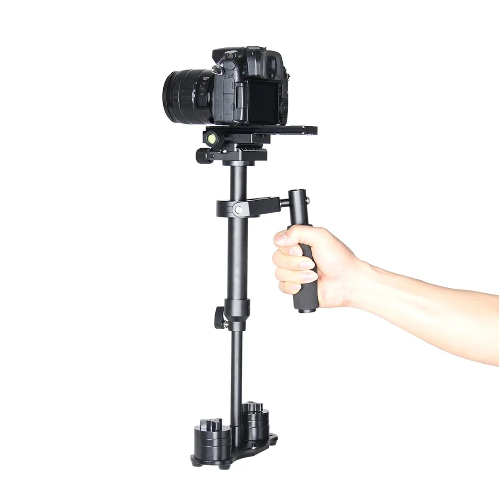 S40 Алюминий сплав мини Камера Стабилизатор Ручной DSLR Steadicam видео Поддержка для Canon