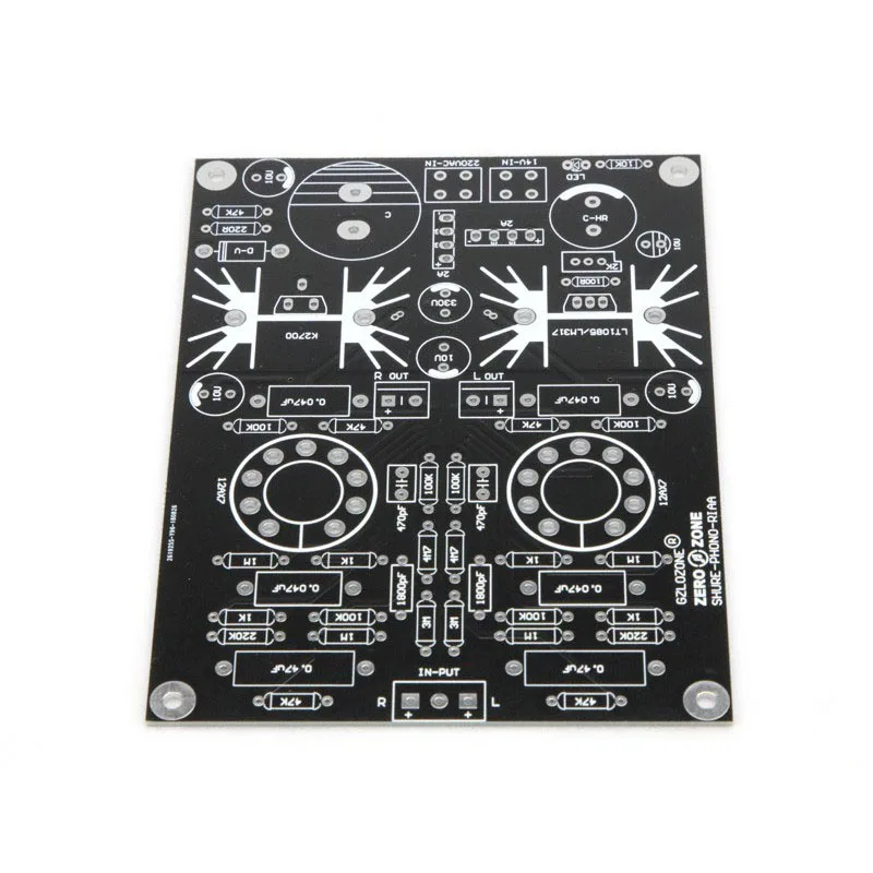 Shuer схема трубки phono усилитель PCB(мм певица