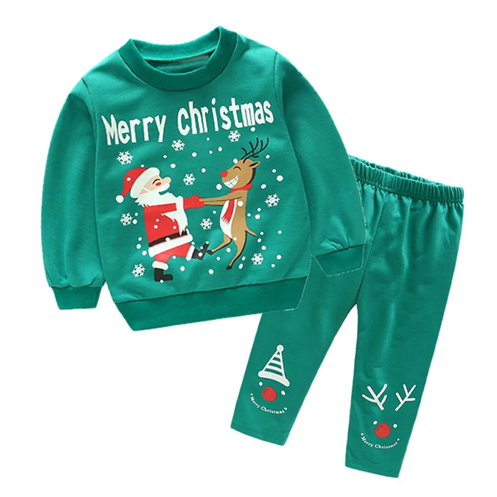 Детская одежда повседневные рождественские топы с изображением снеговика и