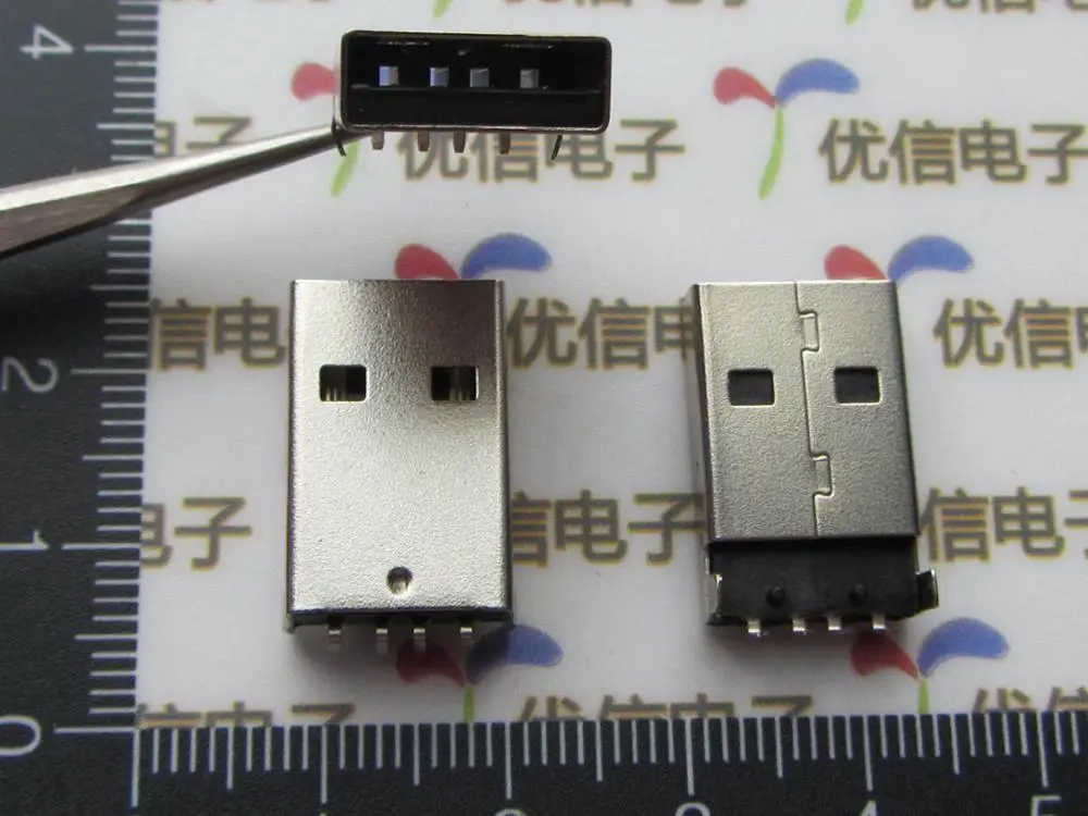 Бесплатная доставка 100 шт./лот черная USB-штепсельная вилка сварочный тип гибкая