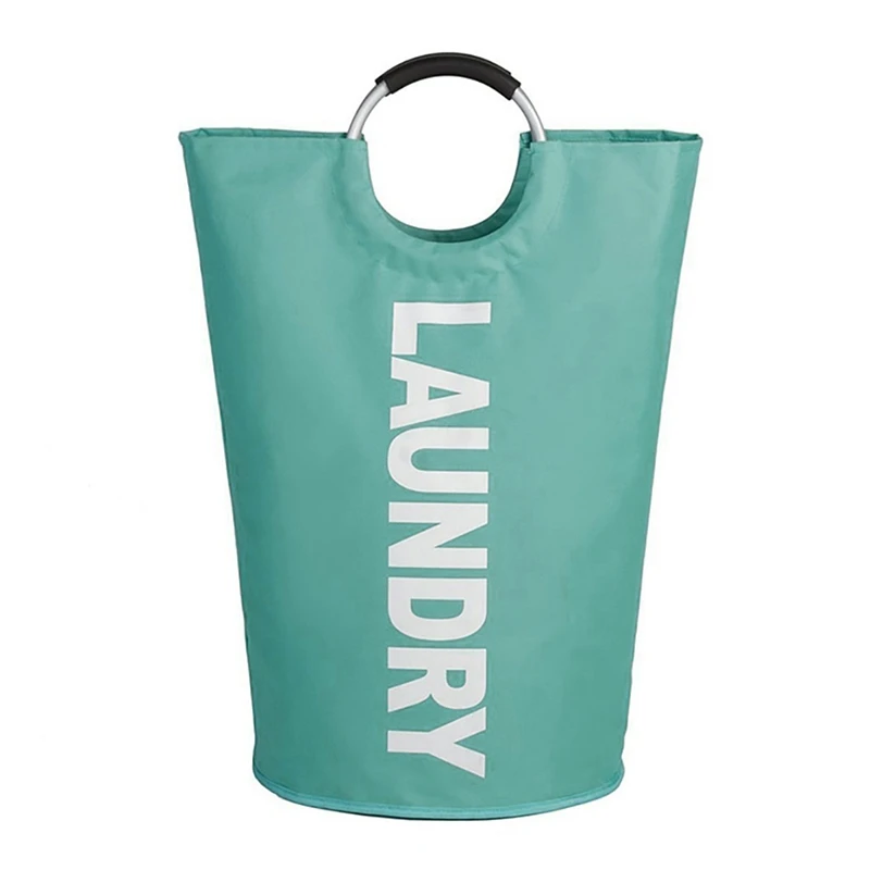 Light Blue Горячая корзина с крышкой для стирки мешок для грязной одежды игрушка складная корзина с крышкой для стирки корзины для хранения грязной одежды корзина - Цвет: Light Blue