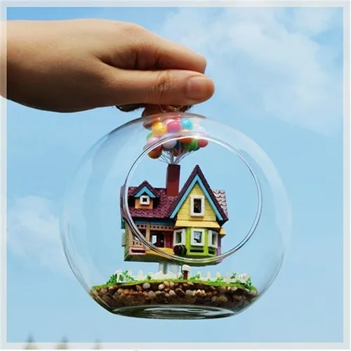 Миниатюрный дом модель комплект со светом руководство на английском языке DIY