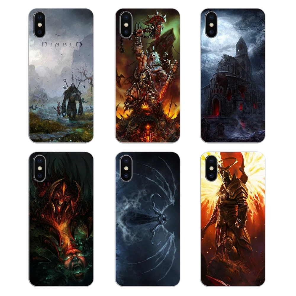Phone Skin Case For Xiaomi Redmi 4X S2 3S Note 3 4 5 6 6A Por Pocophone F1 Mi Diablo Reaper Of Souls Demon Hunter Crusader Art |