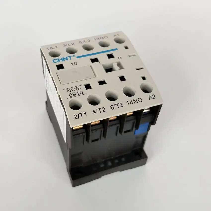 CHINT AC Контактор NC6-0910 AC220V нормально разомкнутый