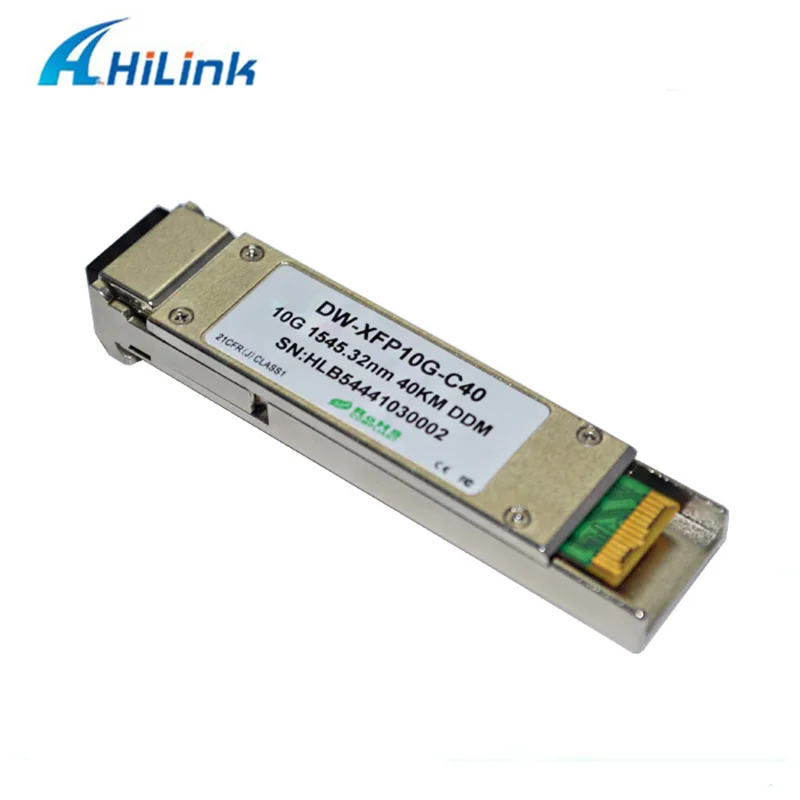 Бесплатная доставка! 10G XFP CH17 ~ 61 100GHZ DWDM 1545.32nm CH40 DOM 40KM ER оптические модули|ddm|dwdmmodule |