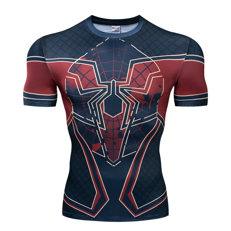 VV12 Nightwing 3D печатная Футболка мужская компрессионная рубашка комиксы забавная одежда для фитнеса Топы И Футболки Новые - Цвет: VV12