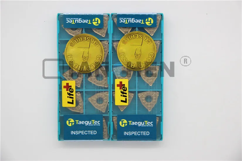

TaeguTec,10 шт./лот, токарные инструменты, WNMG080408-FG TT8115 WNMG080408 FG TT8115, карбидная вставка, торцевая мельница, токарные инструменты, резак, ЧПУ инструмент