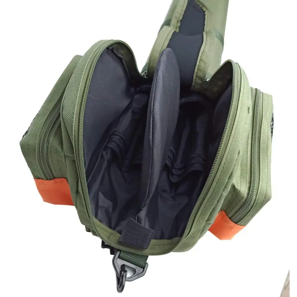 Aventik Fly Fishing Rod Case With Reel Pouch Tube Double Space Three Sizes Optional | Спорт и развлечения